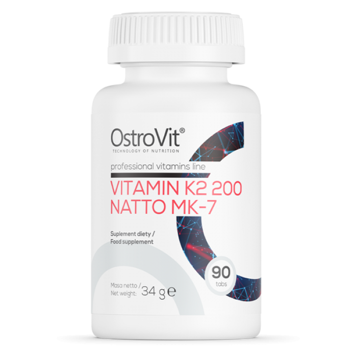 OstroVit Vitamin K2 200 mcg / Natto MK-7 -  90 Таблетки